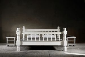 Łóżko Romantica Biały